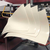 White Pallet Rubber – Heat-Resistant Surface for Screen Printing Press Pallets